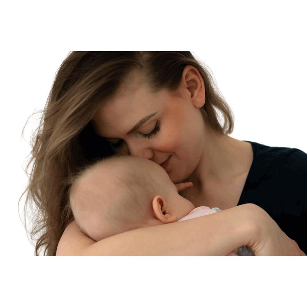 Mama-mit-Baby-im-Arm